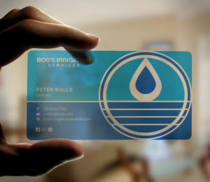 Visitenkarten-Design von Graphic Flame für Bob's Irrigation Services | Design: #15796955