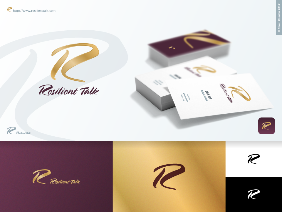 Logo Design by Raoul Camion for Resilient Talk | Design #15853593