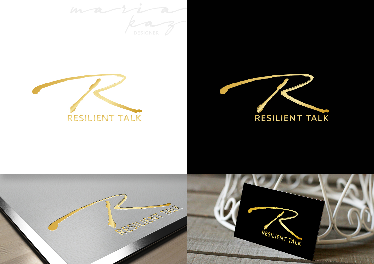 Logo Design by maria-kaz for Resilient Talk | Design #15891589