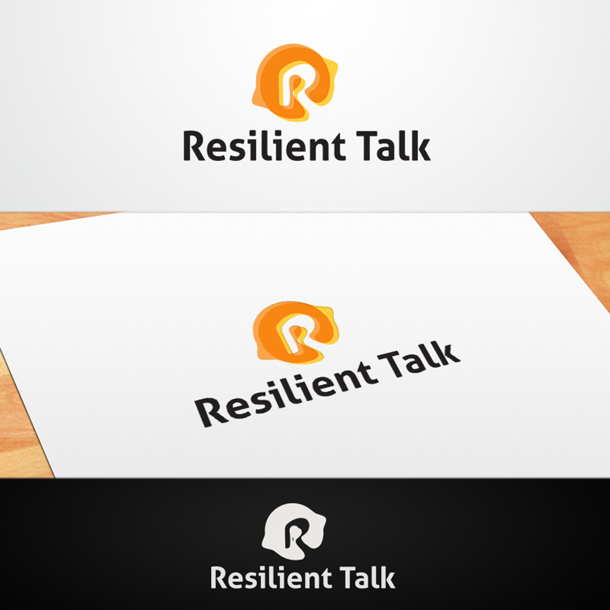 Logo Design by Th3o for Resilient Talk | Design #15799843