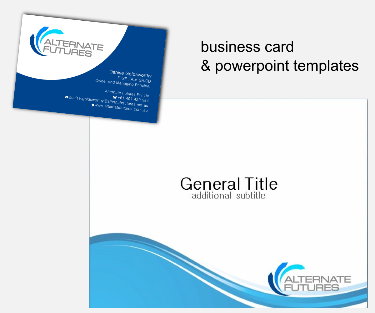 Graphic Design by designature for Alternate Futures Pty Ltd | Design #2631277