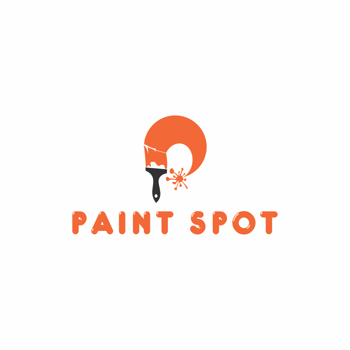 Logo Design by PhamtomArts for Paint Spot | Design #15809593