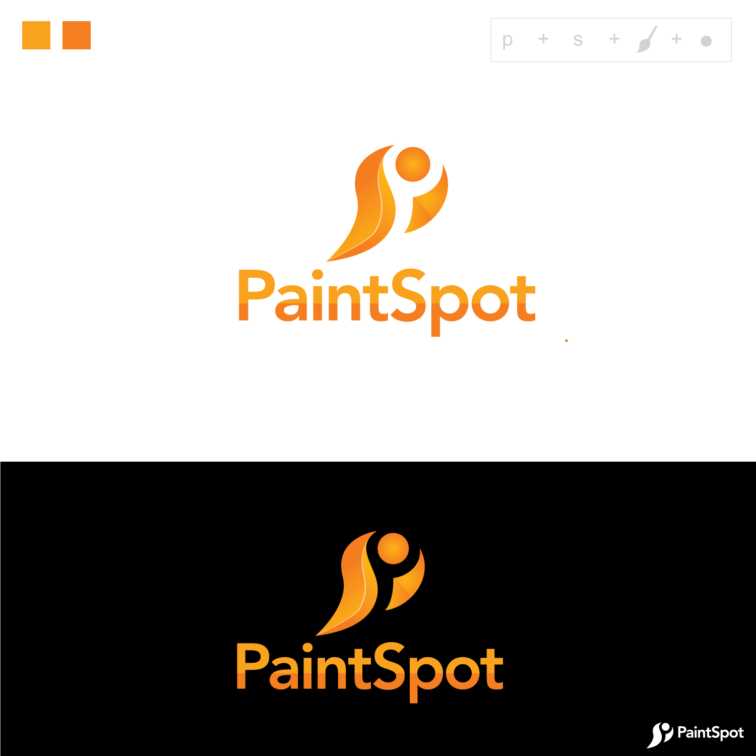 Diseño de Logo por M. Farrukh para Paint Spot | Diseño #15884059