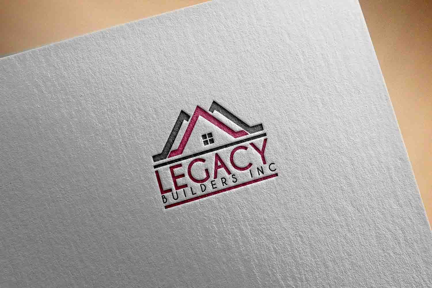 Logo Design by Sherpa design for Legacy Builders | Design #15807090