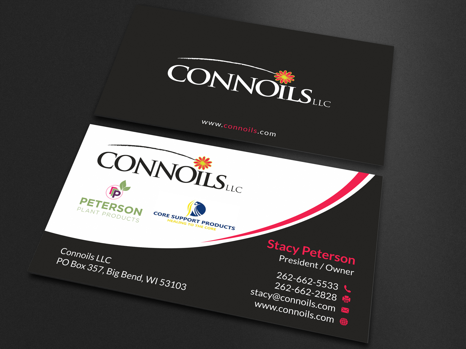 Diseño de Tarjeta de Presentación por SKYdesign para Connoils | Diseño #15801780