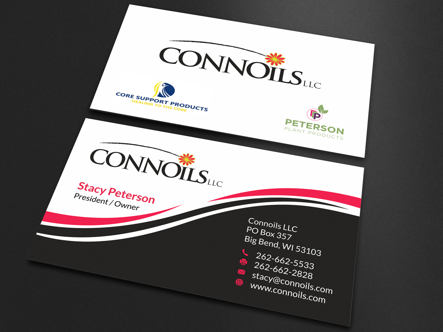 Business Card Design by SKYdesign for Connoils | Design #15813398