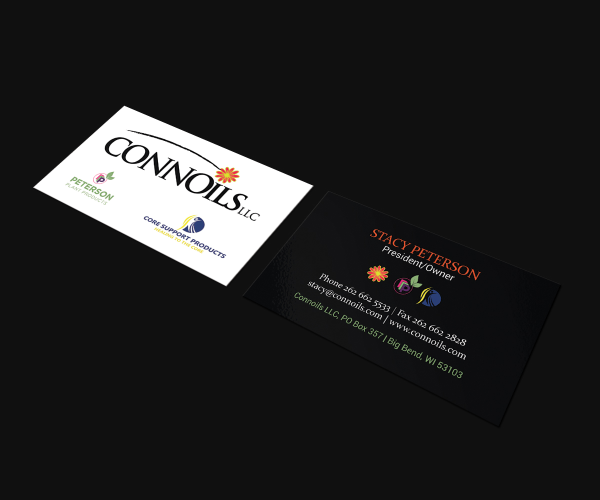 Diseño de Tarjeta de Presentación por JK18 para Connoils | Diseño #15816730