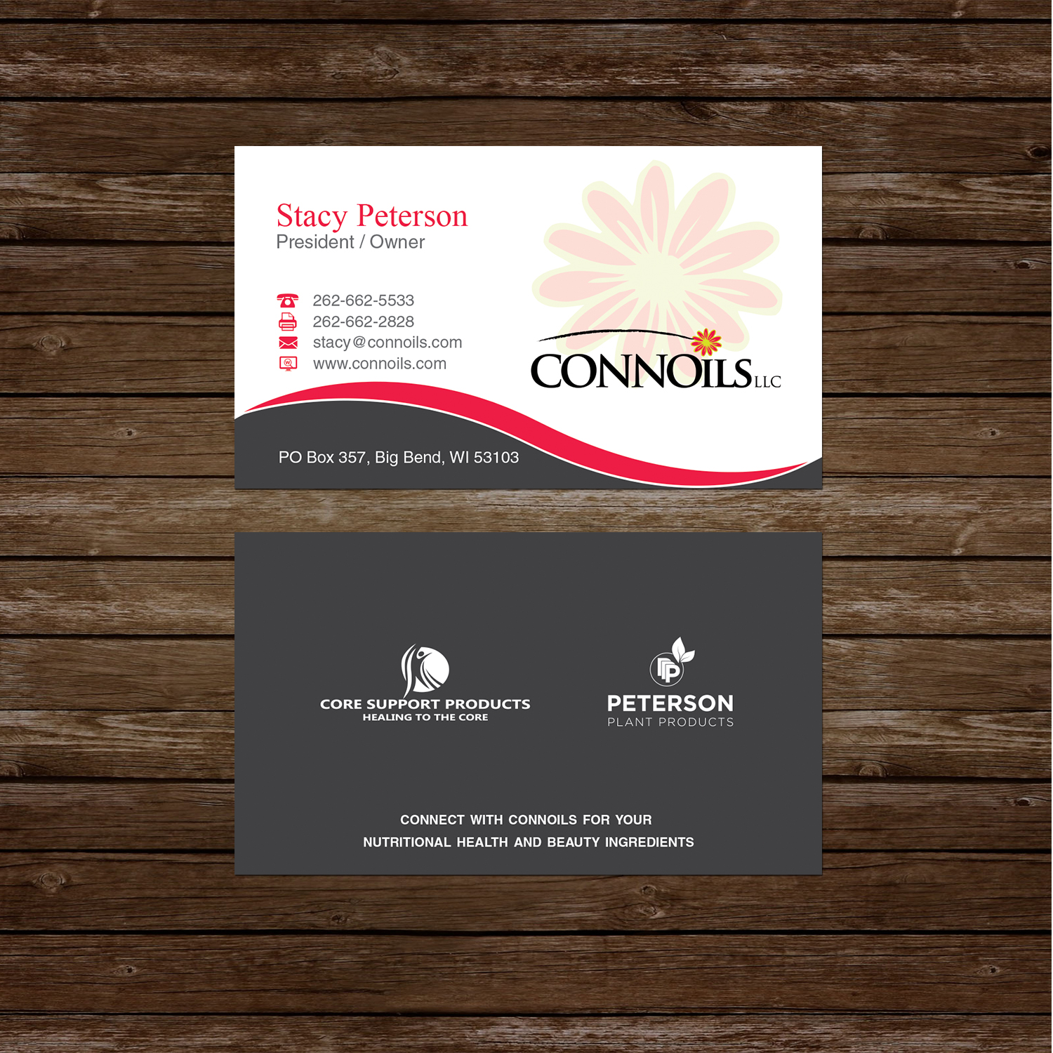 Diseño de Tarjeta de Presentación por AFHUN para Connoils | Diseño #15840888