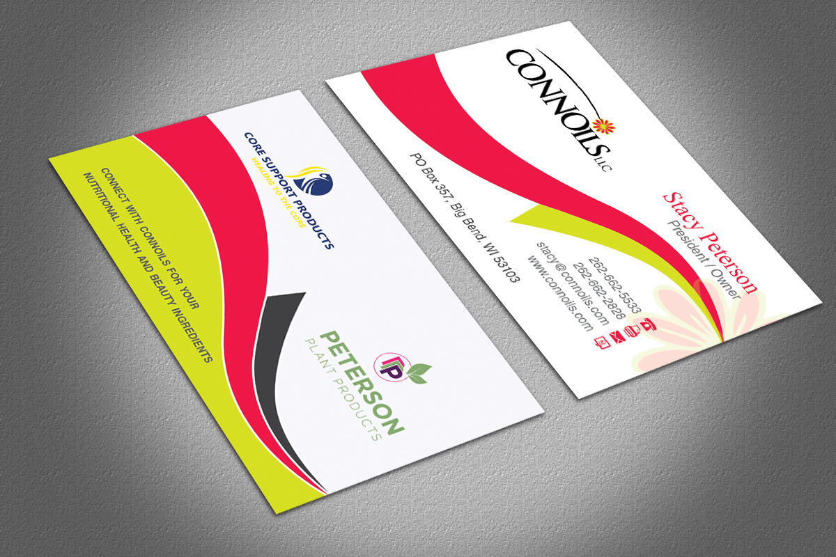 Diseño de Tarjeta de Presentación por AFHUN para Connoils | Diseño #15840910