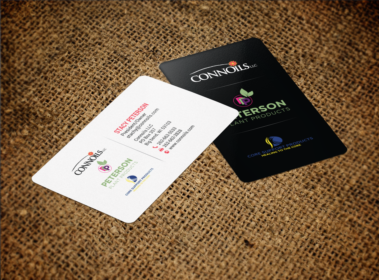 Business Card Design by chandrayaan.creative for Connoils | Design #15809164