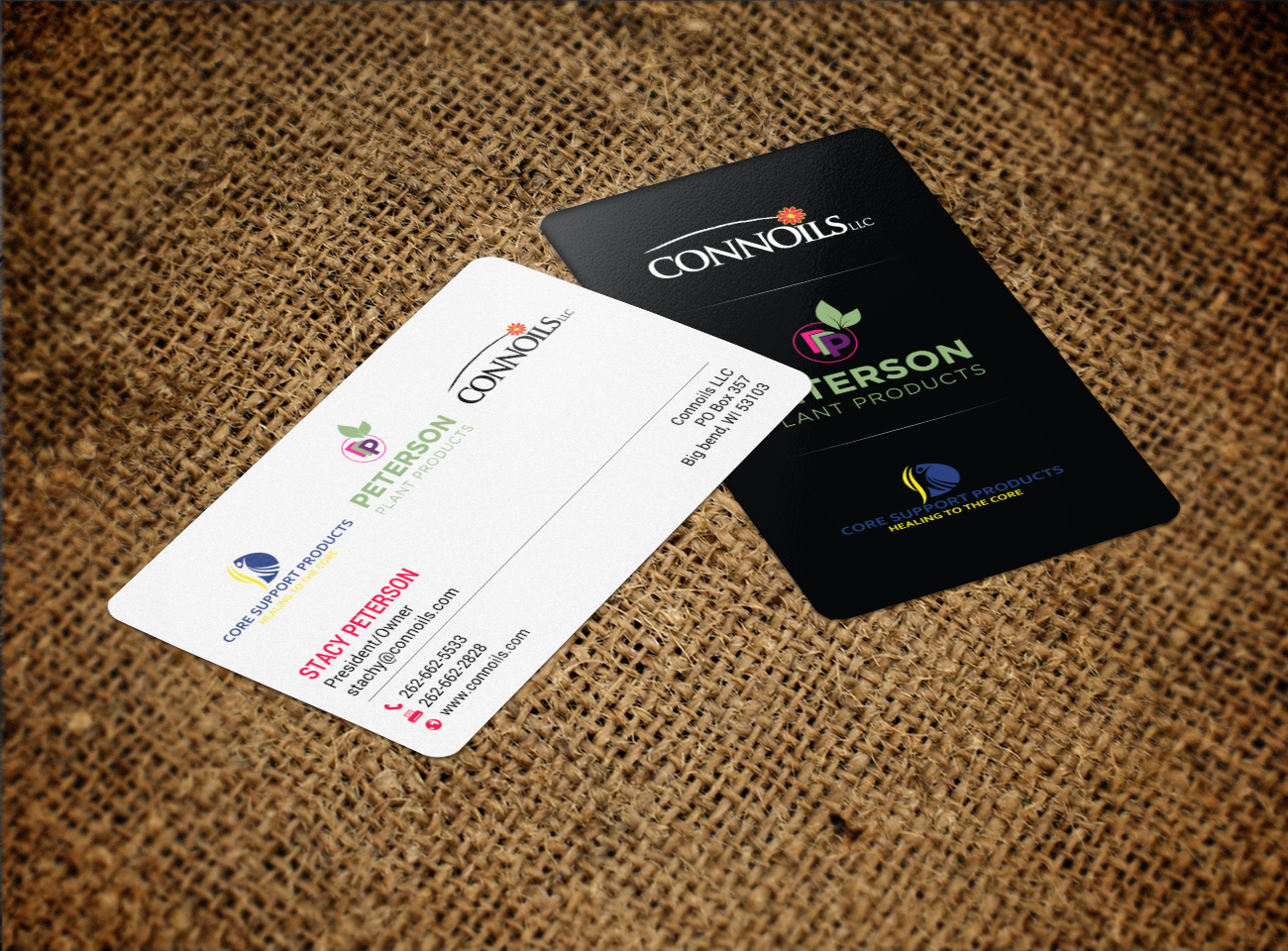 Business Card Design by chandrayaan.creative for Connoils | Design #15809166