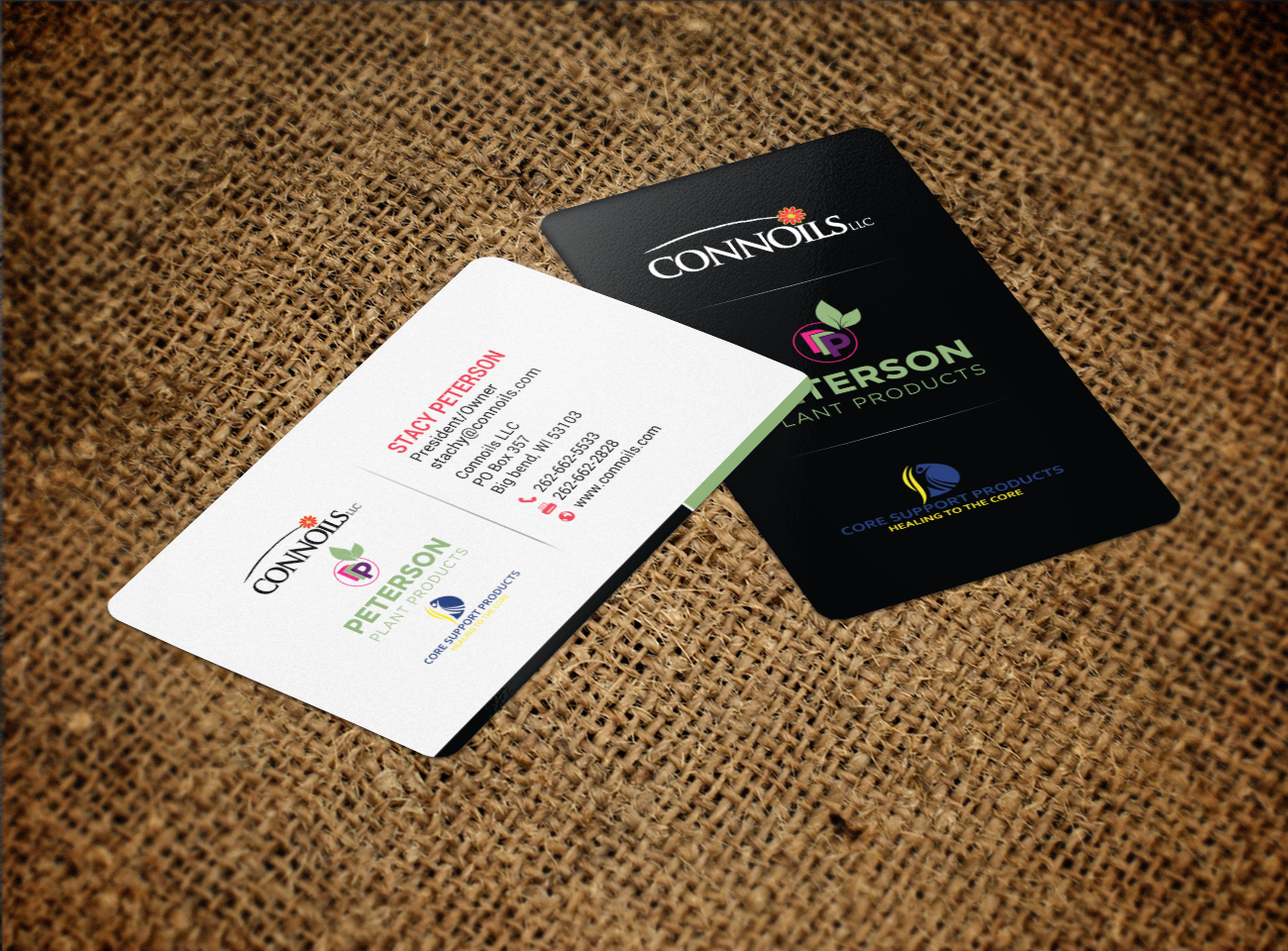 Business Card Design by chandrayaan.creative for Connoils | Design #15809167