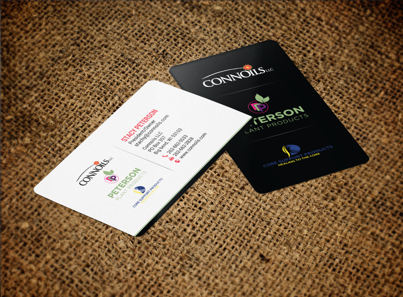 Business Card Design by chandrayaan.creative for Connoils | Design #15809168