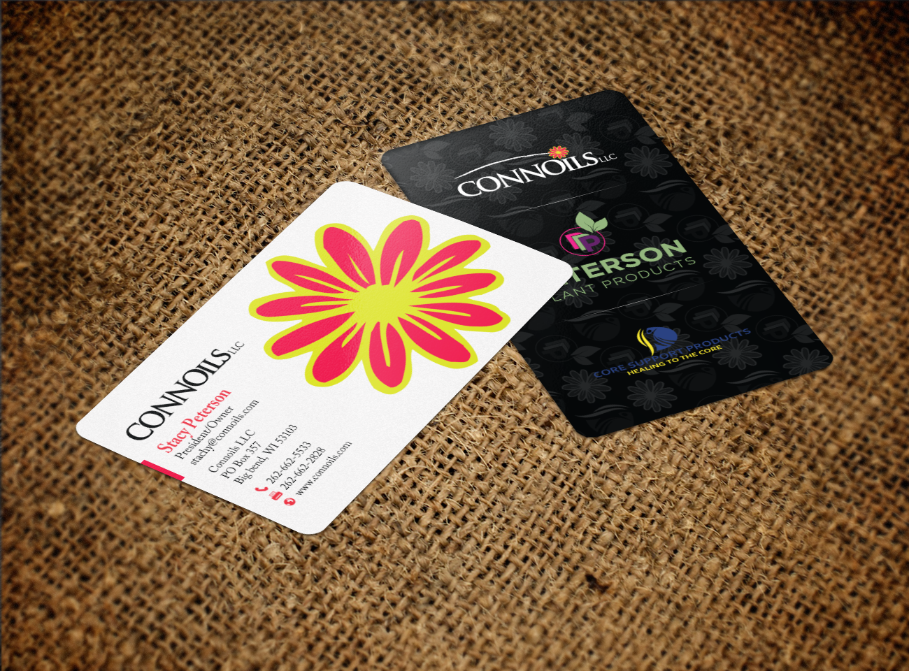Business Card Design by chandrayaan.creative for Connoils | Design #15809269