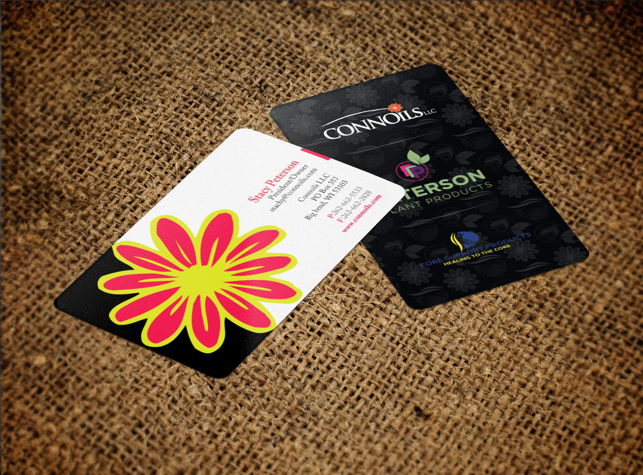 Business Card Design by chandrayaan.creative for Connoils | Design #15809273