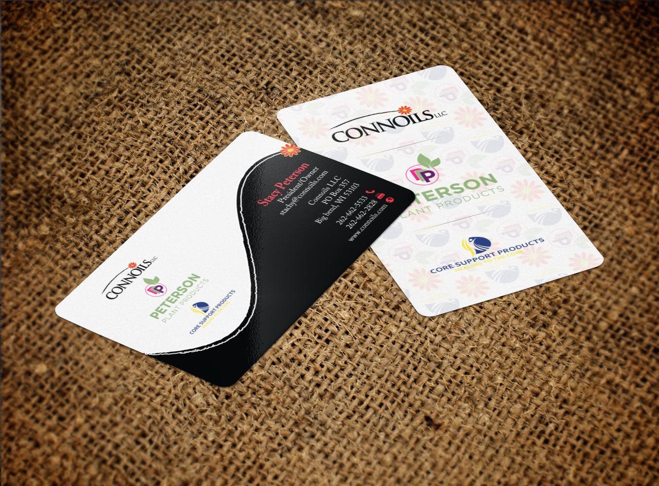 Business Card Design by chandrayaan.creative for Connoils | Design #15809703