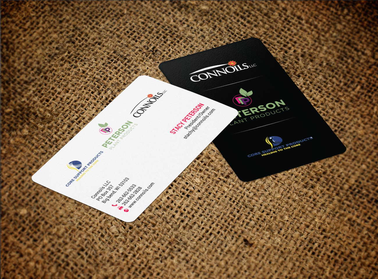 Diseño de Tarjeta de Presentación por chandrayaan.creative para Connoils | Diseño #15822116