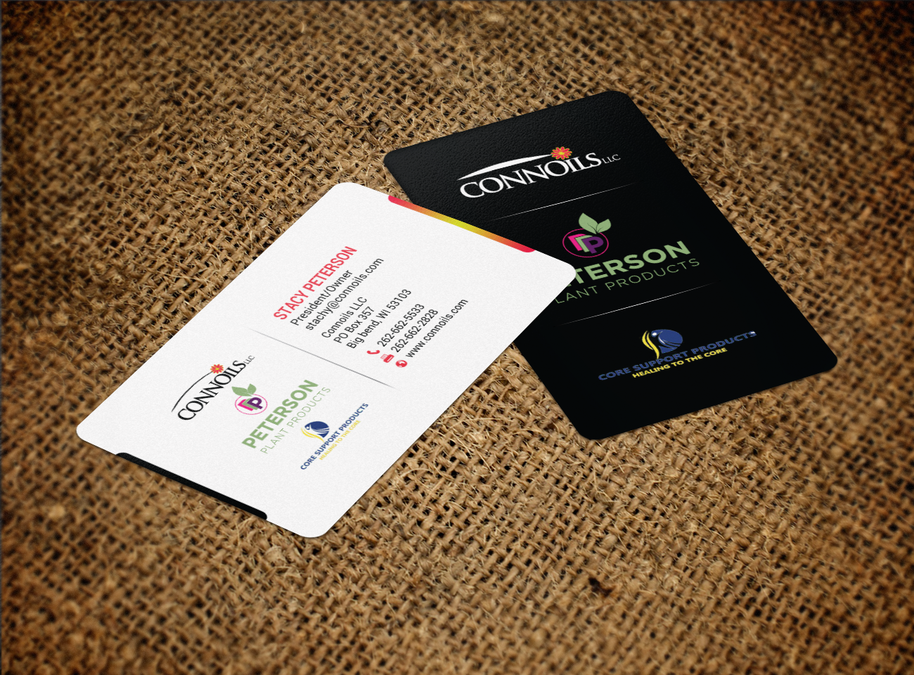 Business Card Design by chandrayaan.creative for Connoils | Design #15822117