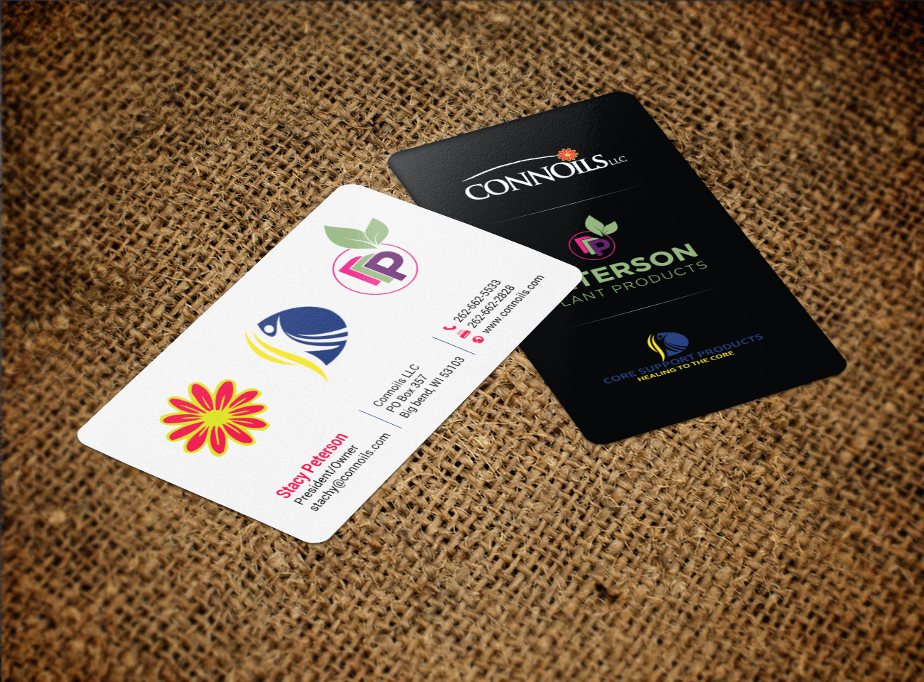 Business Card Design by chandrayaan.creative for Connoils | Design #15832116