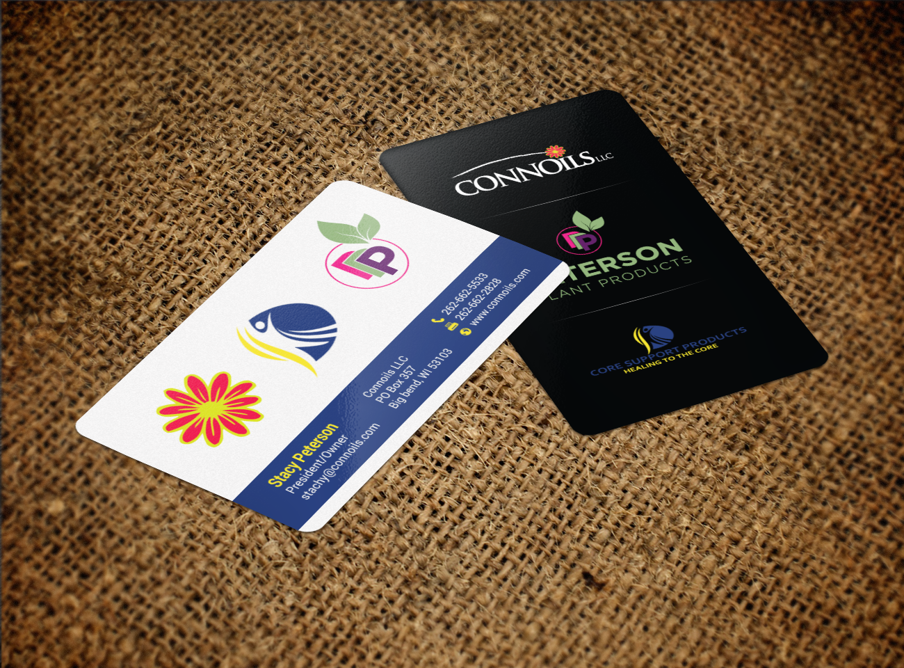 Business Card Design by chandrayaan.creative for Connoils | Design #15832120