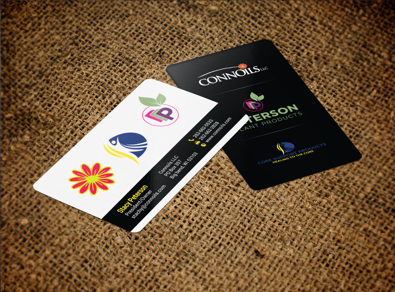 Business Card Design by chandrayaan.creative for Connoils | Design #15832122