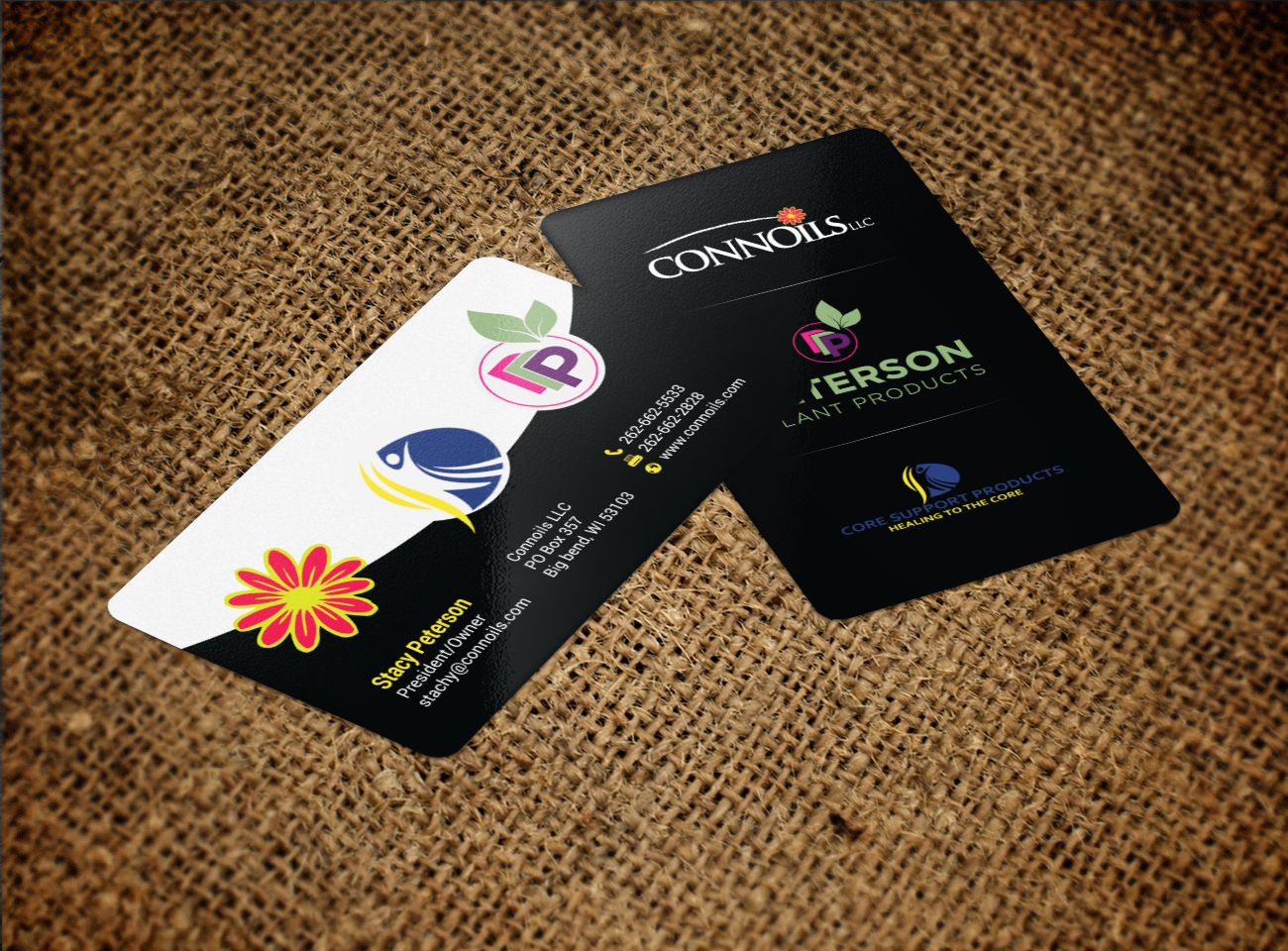 Business Card Design by chandrayaan.creative for Connoils | Design #15832626