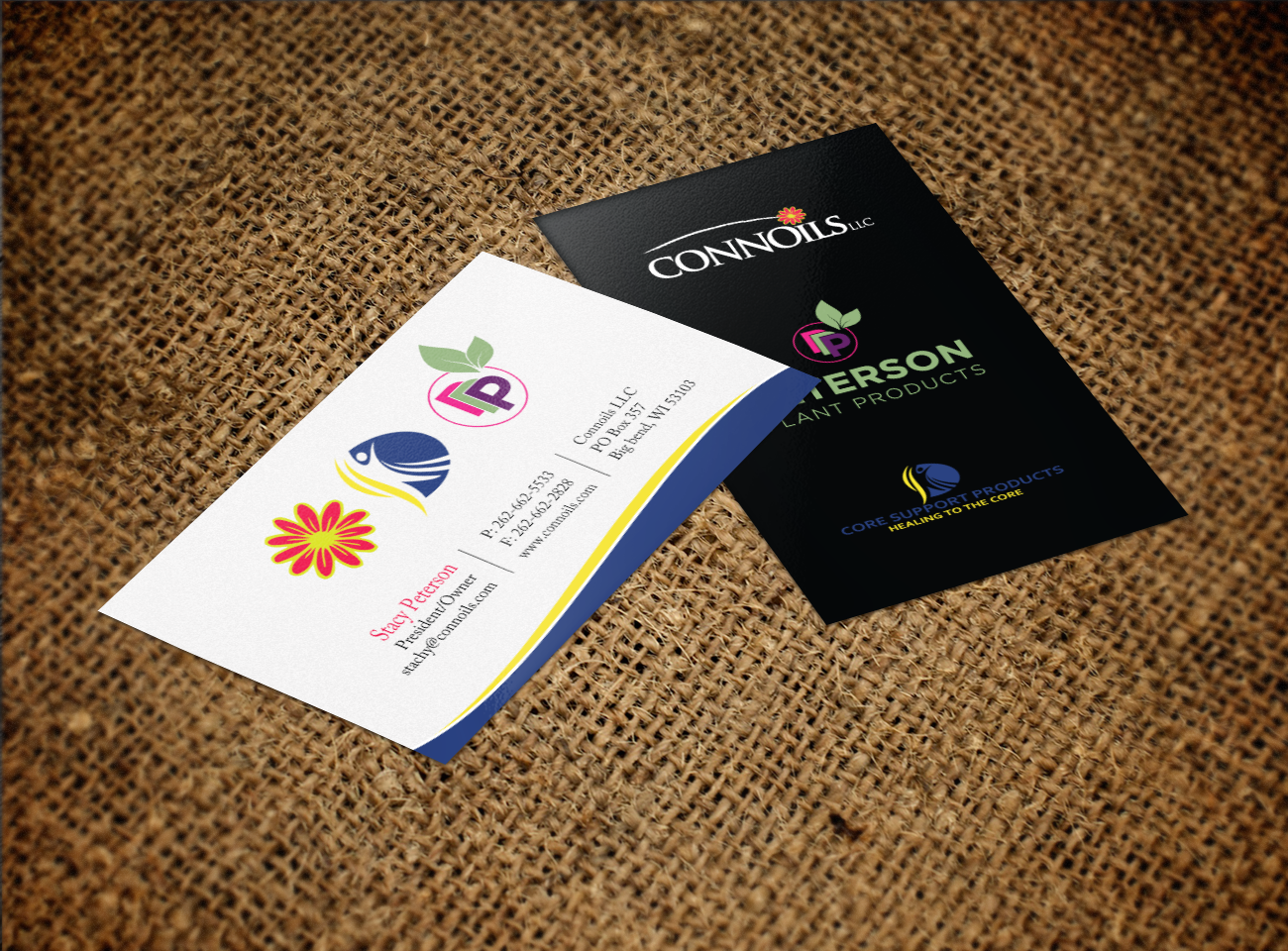 Diseño de Tarjeta de Presentación por chandrayaan.creative para Connoils | Diseño #15833102