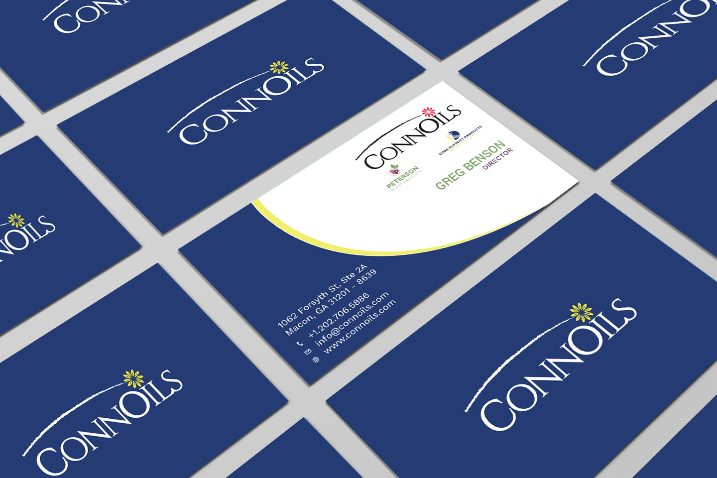 Diseño de Tarjeta de Presentación por Graphic Flame para Connoils | Diseño #15829550