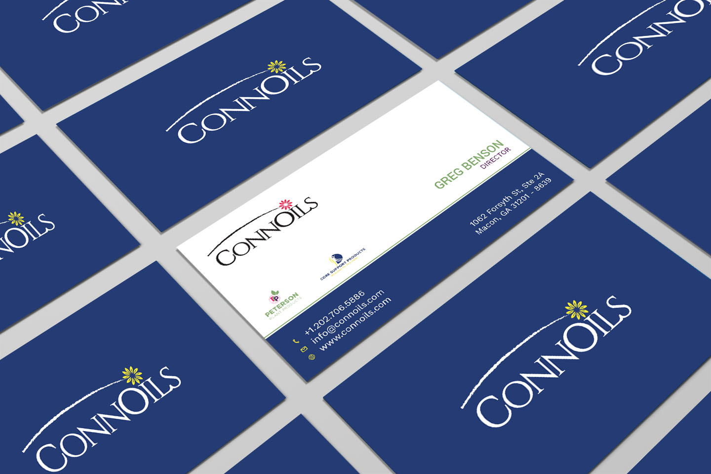 Diseño de Tarjeta de Presentación por Graphic Flame para Connoils | Diseño #15829552