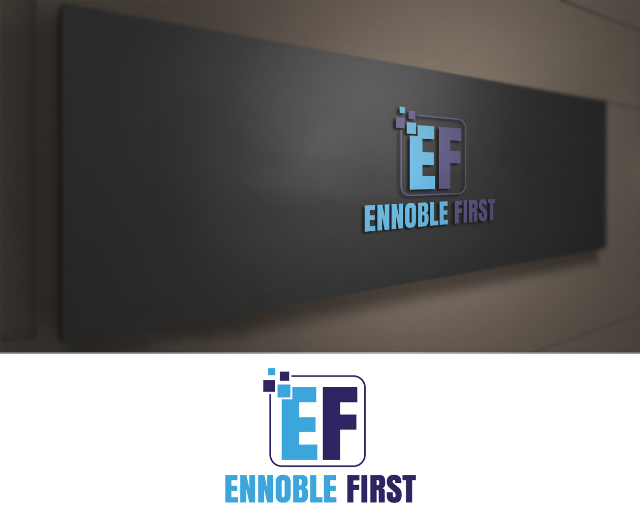Logo Design by Impressive Solutions for Ennoble First Inc. | Design #15799174
