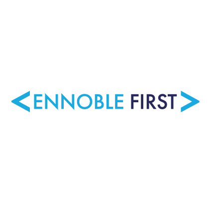Diseño de Logo por Crafty Fox Design para Ennoble First Inc. | Diseño #15894869