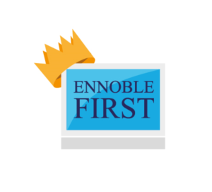 Diseño de Logo por Crafty Fox Design para Ennoble First Inc. | Diseño: #15894878