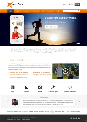 Web Design by pb for Carbon Logistics GmbH | Design: #2622049