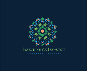 Hanuman's Harvest     (Catchy tag line describing Sommelier quality cannabis delivered to your front door) | Diseño de Logo por Birdcage