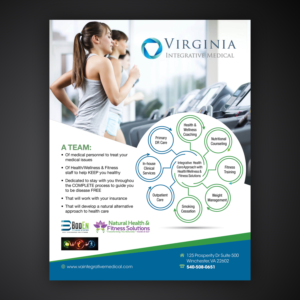 Diseño de Flyer por Mariyam Khan para Natural Health & Fitness Solutions | Diseño: #15799665