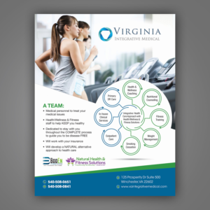 Diseño de Flyer por Mariyam Khan para Natural Health & Fitness Solutions | Diseño: #15870165