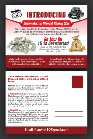 Postcard Design by Deziners Zone for 5with10 | Design: #15822430