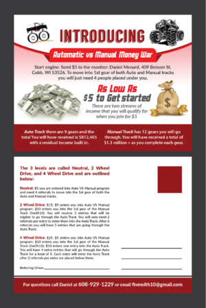 Postcard Design by Deziners Zone for 5with10 | Design: #15861012