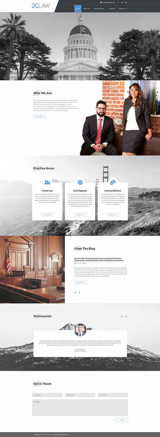 Web Design by Minkimoto for this project | Design #15905306