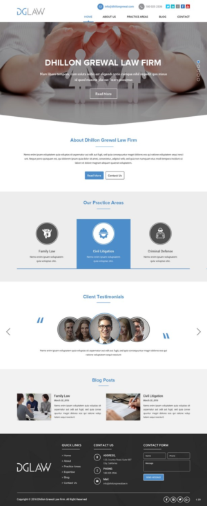 Web Design by pb for this project | Design: #15813158