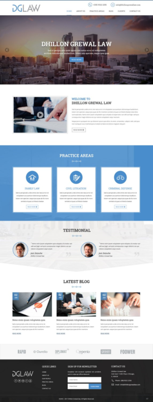 Web Design by pb for this project | Design: #15813166