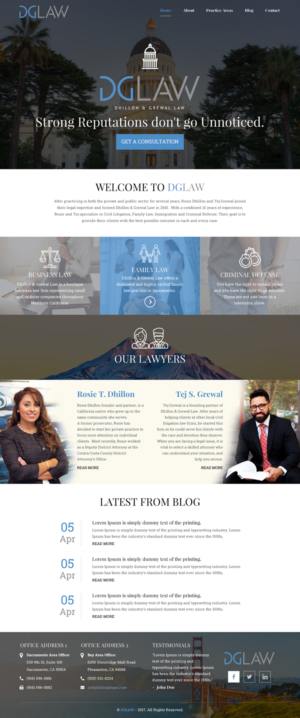 Web Design par rightway pour ce projet | Design : #15832408