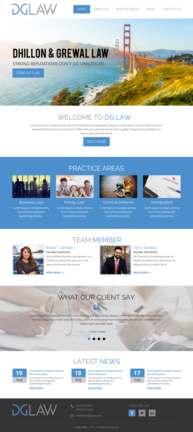 Web Design by rightway for this project | Design #15832568