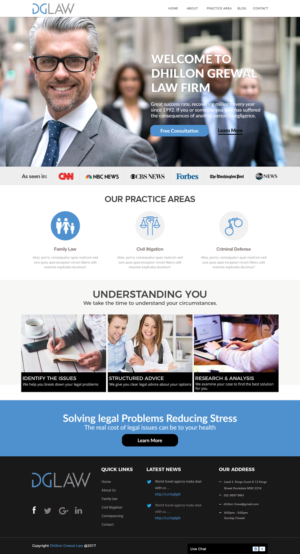 Web Design by Ayesha Khan for this project | Design #15814911