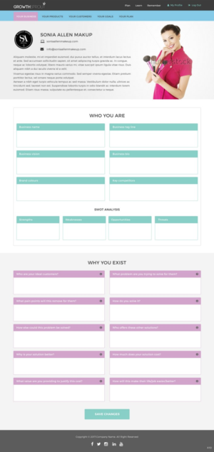 Web Design by pb for Kat Haigh | Design: #15837213