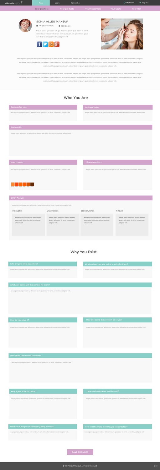 Web Design by pb for Kat Haigh | Design #15837214