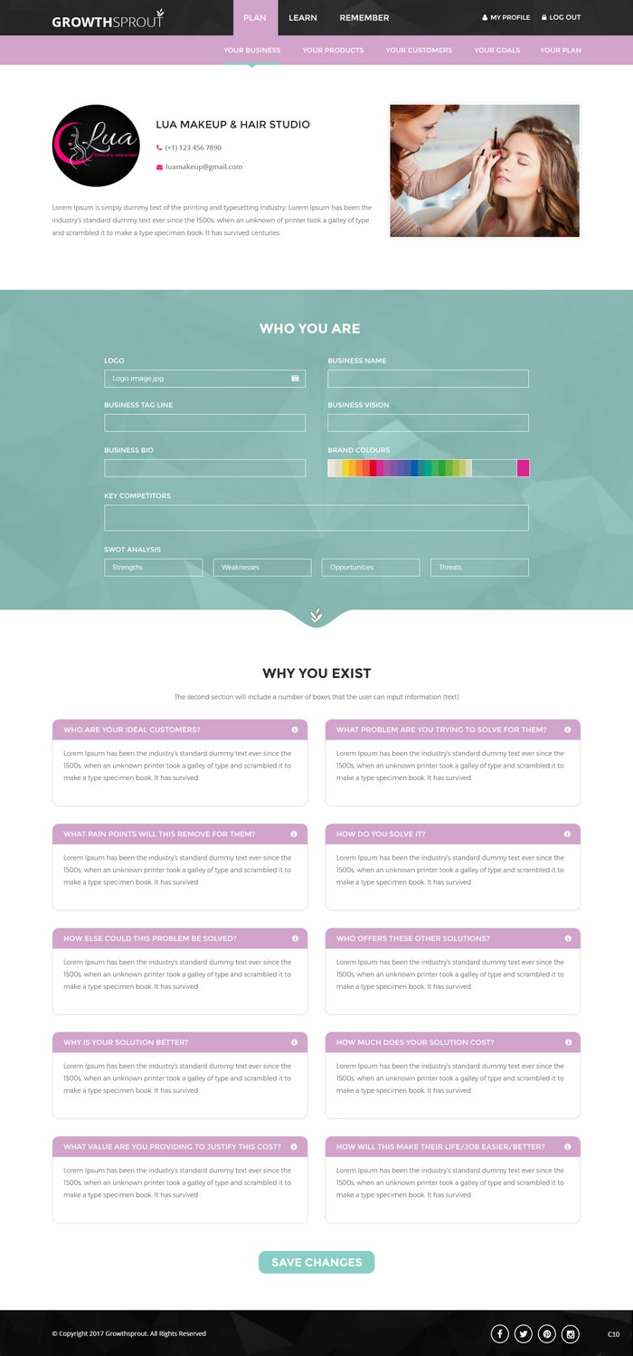 Web Design by pb for Kat Haigh | Design #15837219