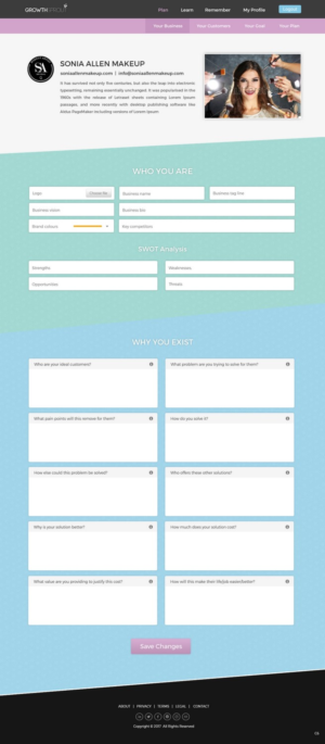 Web Design by pb for Kat Haigh | Design: #15837225