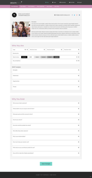 Web Design by pb for Kat Haigh | Design: #15837226