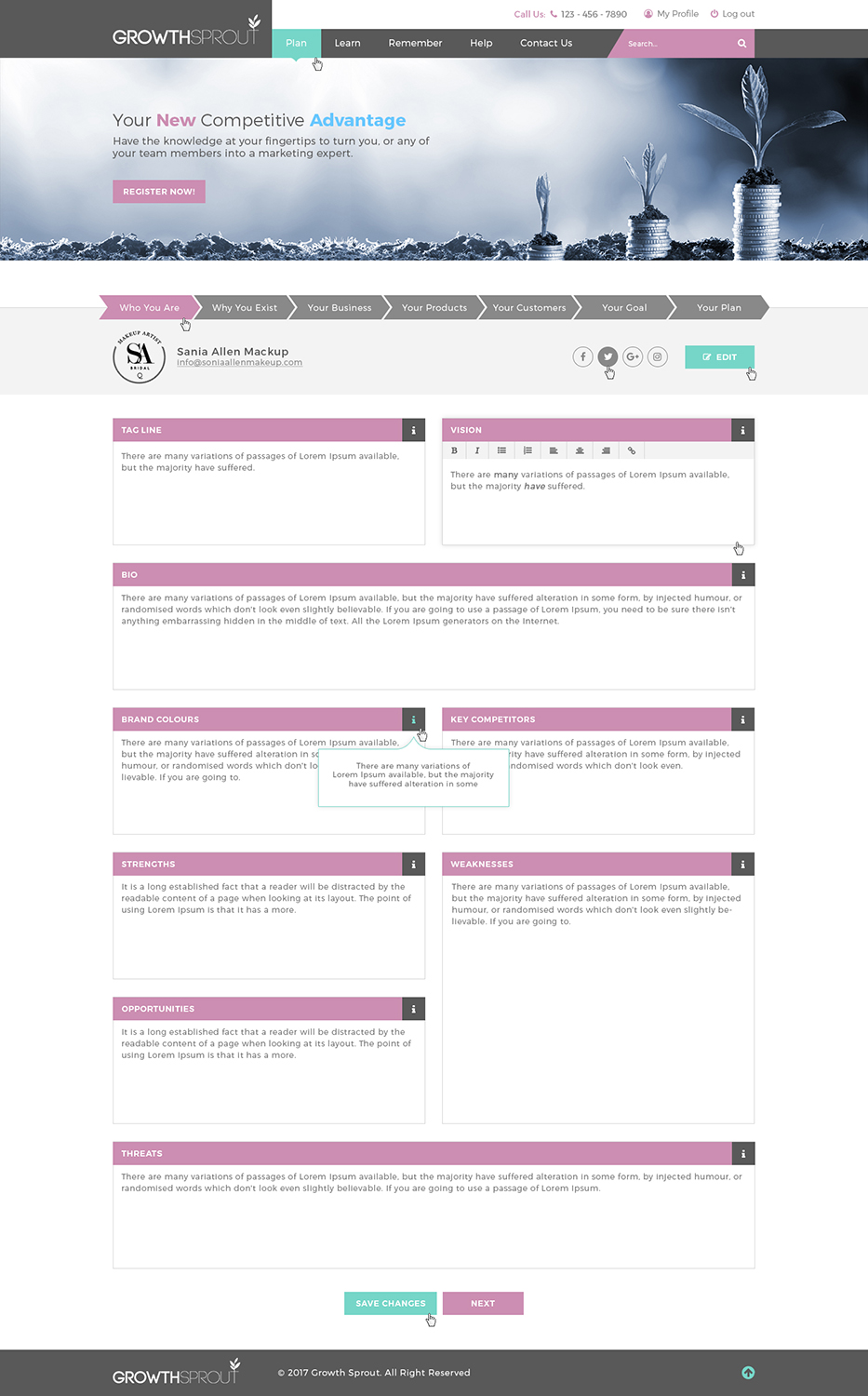 Web Design by Ved Web Services for Kat Haigh | Design #15821852